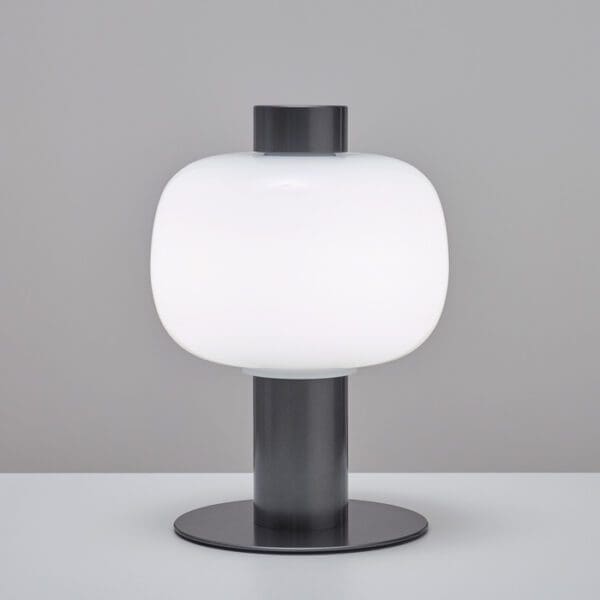 BROKIS BONBORI PC1166 piccola  - vetro opalino triplex - struttura nera opaca - outdoor