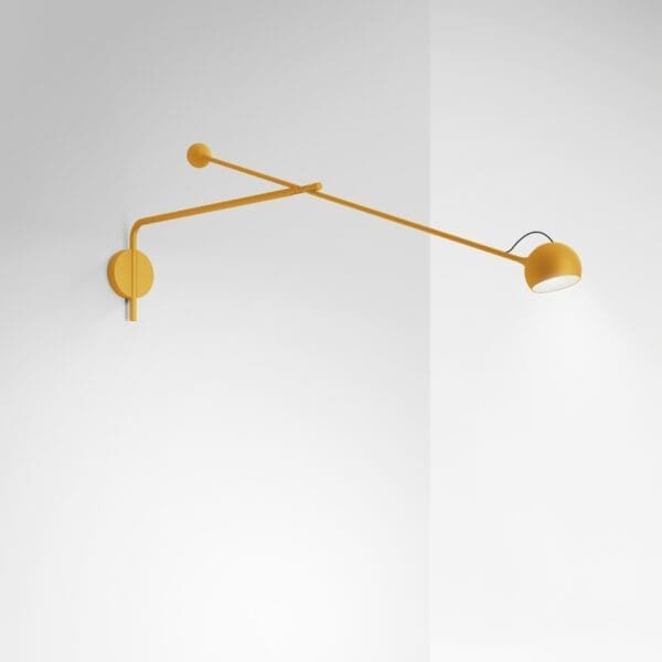 Artemide IXA - braccio parete - Giallo