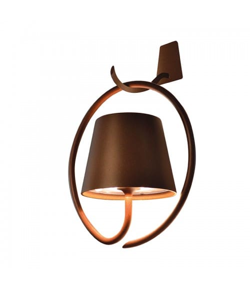 POLDINA PARETE/WALL CORTEN GANCIO