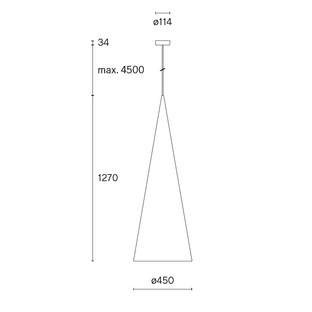 Wästberg w151 EXTRA LARG PENDANT s1 - nero intenso - immagine 3