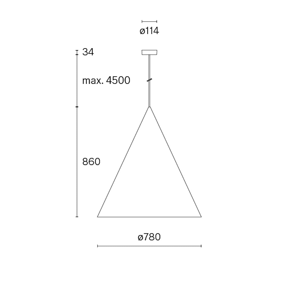 Wastberg w151 EXTRA LARG PENDANT s2 - carmine red - Image 3