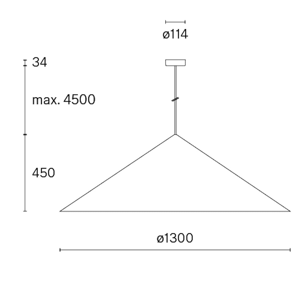 Wästberg w151 EXTRA LARG PENDANT s3 - bianco traffico - immagine 3