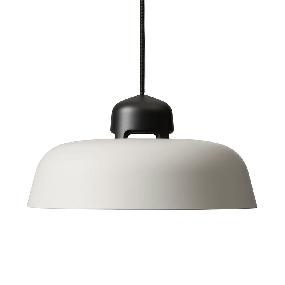Wästberg w162 DALSTON s1 - motore led grafite nero, paralume seta grigio