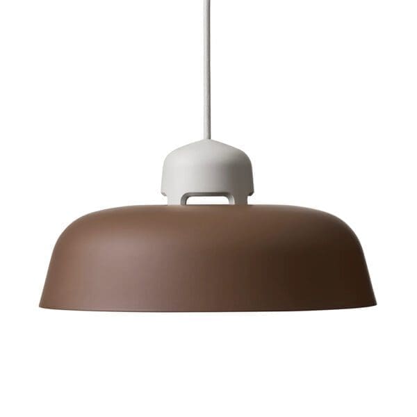 Wastberg w162 DALSTON s1 - led engine silk grey, shade nut brown