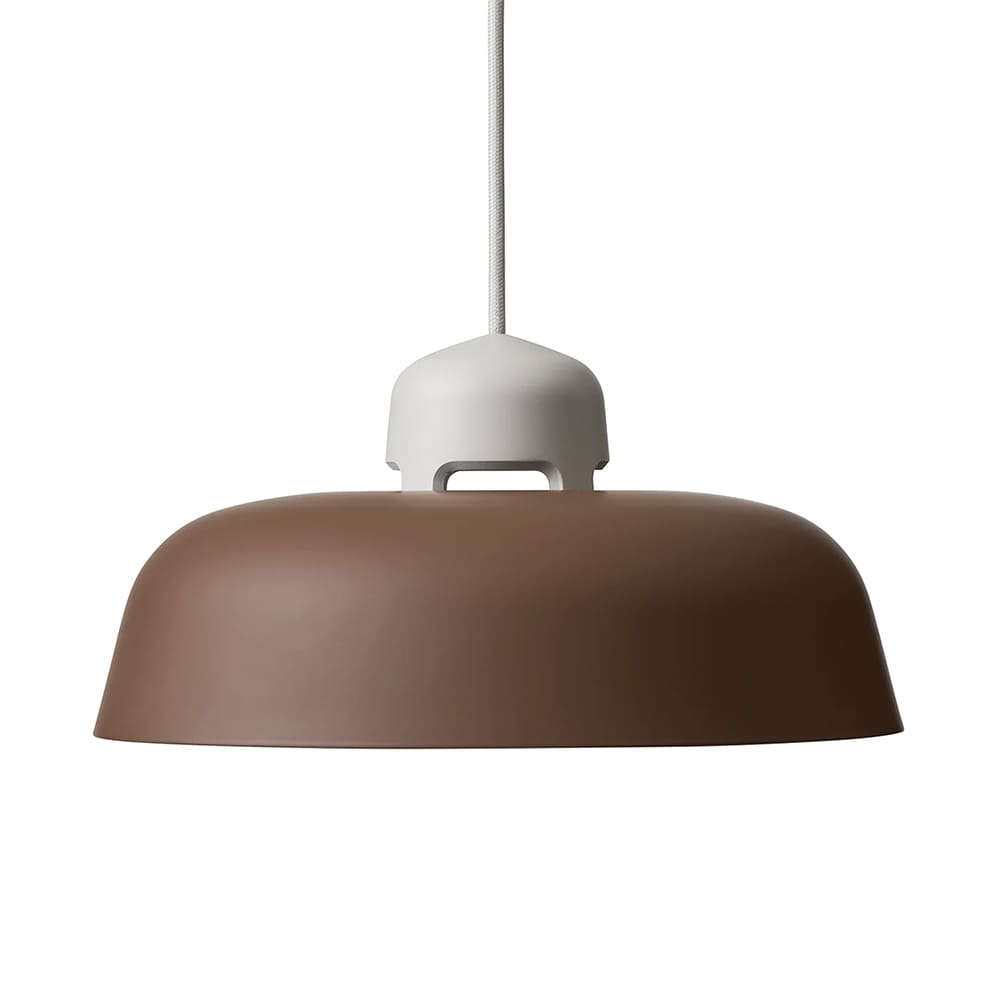 Wastberg w162 DALSTON s1 - led engine silk grey, shade nut brown