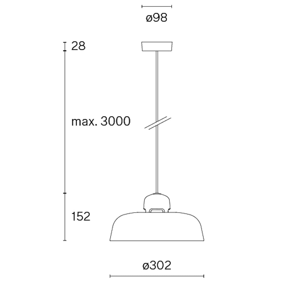 Wästberg w162 DALSTON s1 - motore led noce marrone, paralume verde oliva - immagine 3