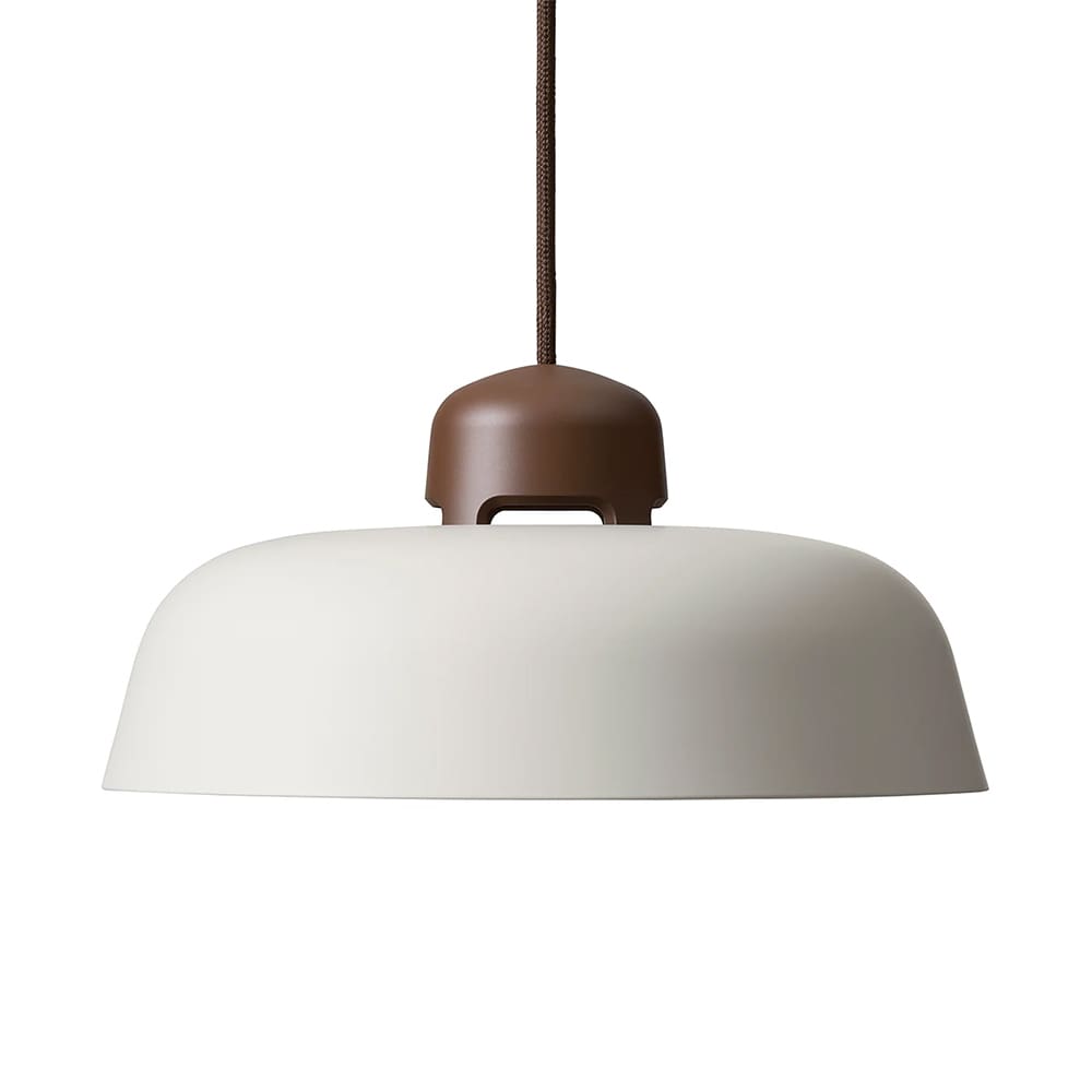 Wastberg w162 DALSTON s1 - led engine nut brown, shade silk grey