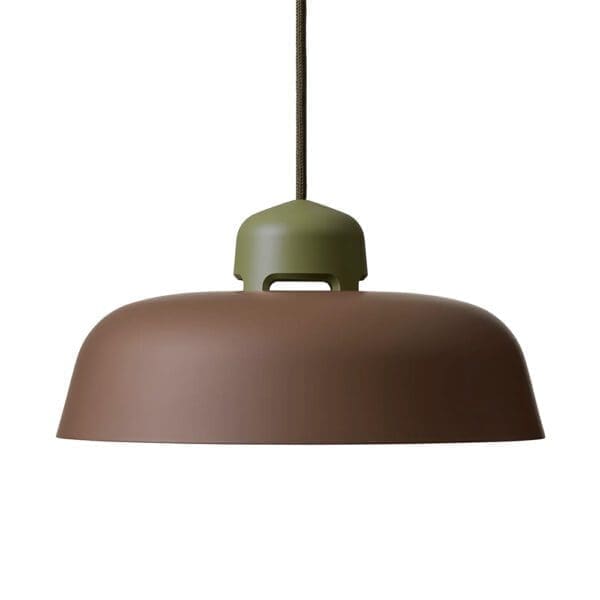 Wastberg w162 DALSTON s1 - led engine olive green, shade nut brown