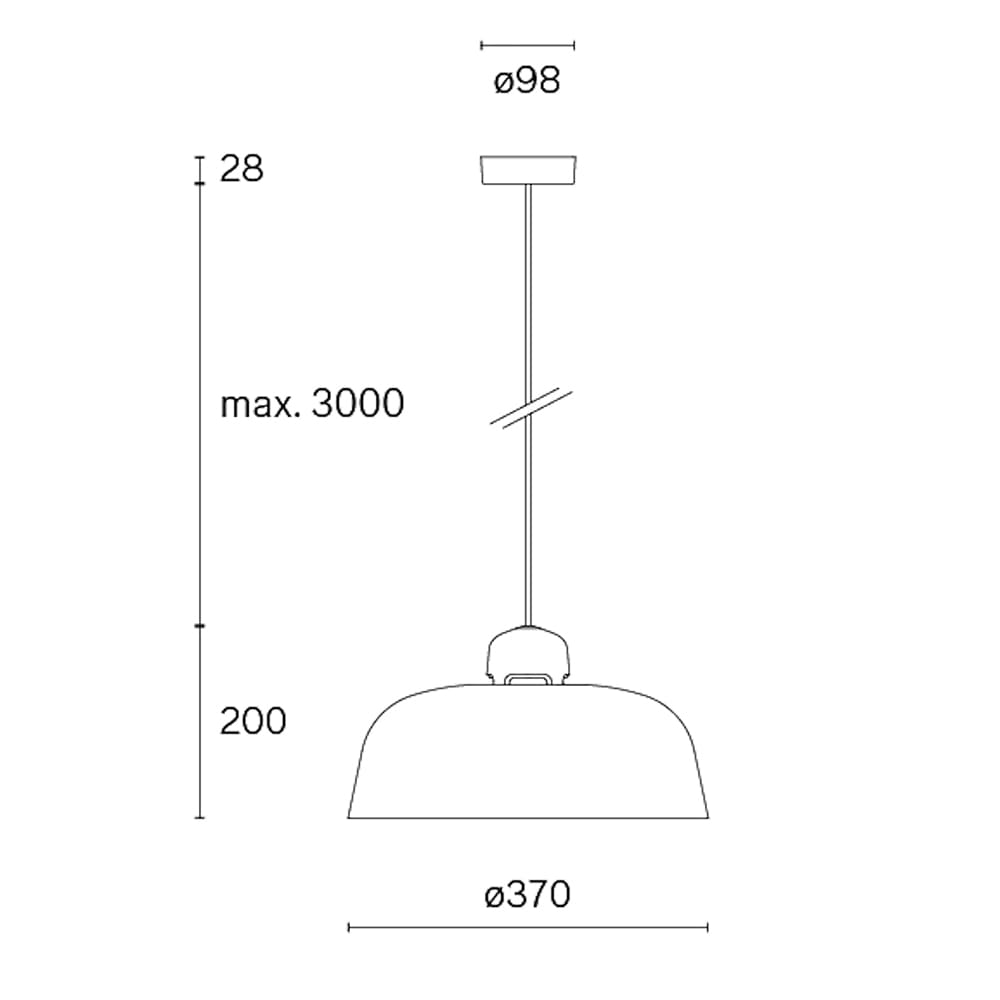 Wästberg w162 DALSTON s2 - motore led grigio seta, paralume noce marrone - immagine 3