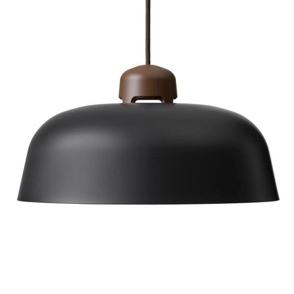 Wastberg w162 DALSTON s2 - led engine nut brown, shade graphite black