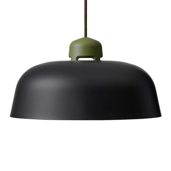 Wastberg w162 DALSTON s2 - led engine olive green, shade graphite black