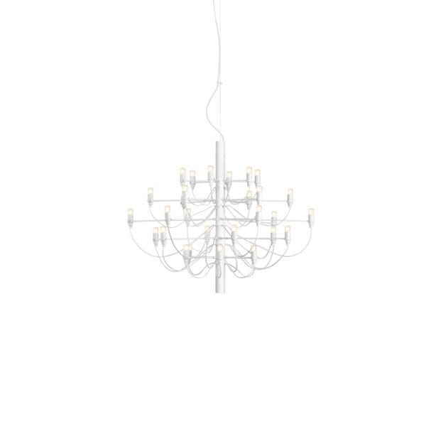 Flos 2097/30 - lampadine smerigliate - bianco opaco