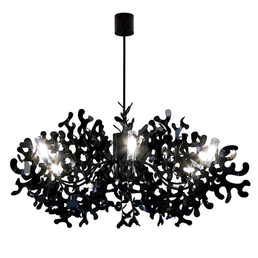 LUMEN CENTER CORAL - glossy black