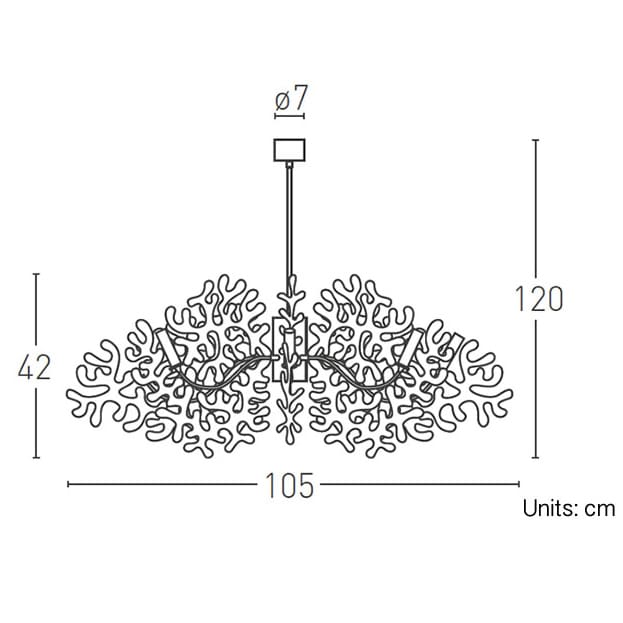 LUMEN CENTER CORAL - red - Image 3