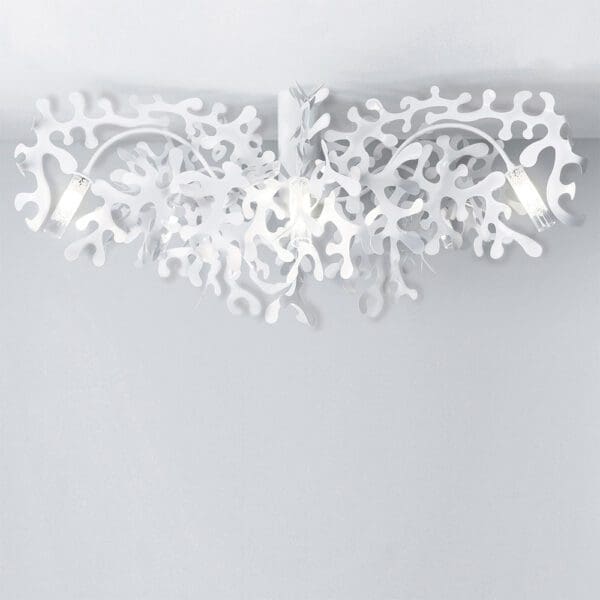 LUMEN CENTER CORAL P - glossy white