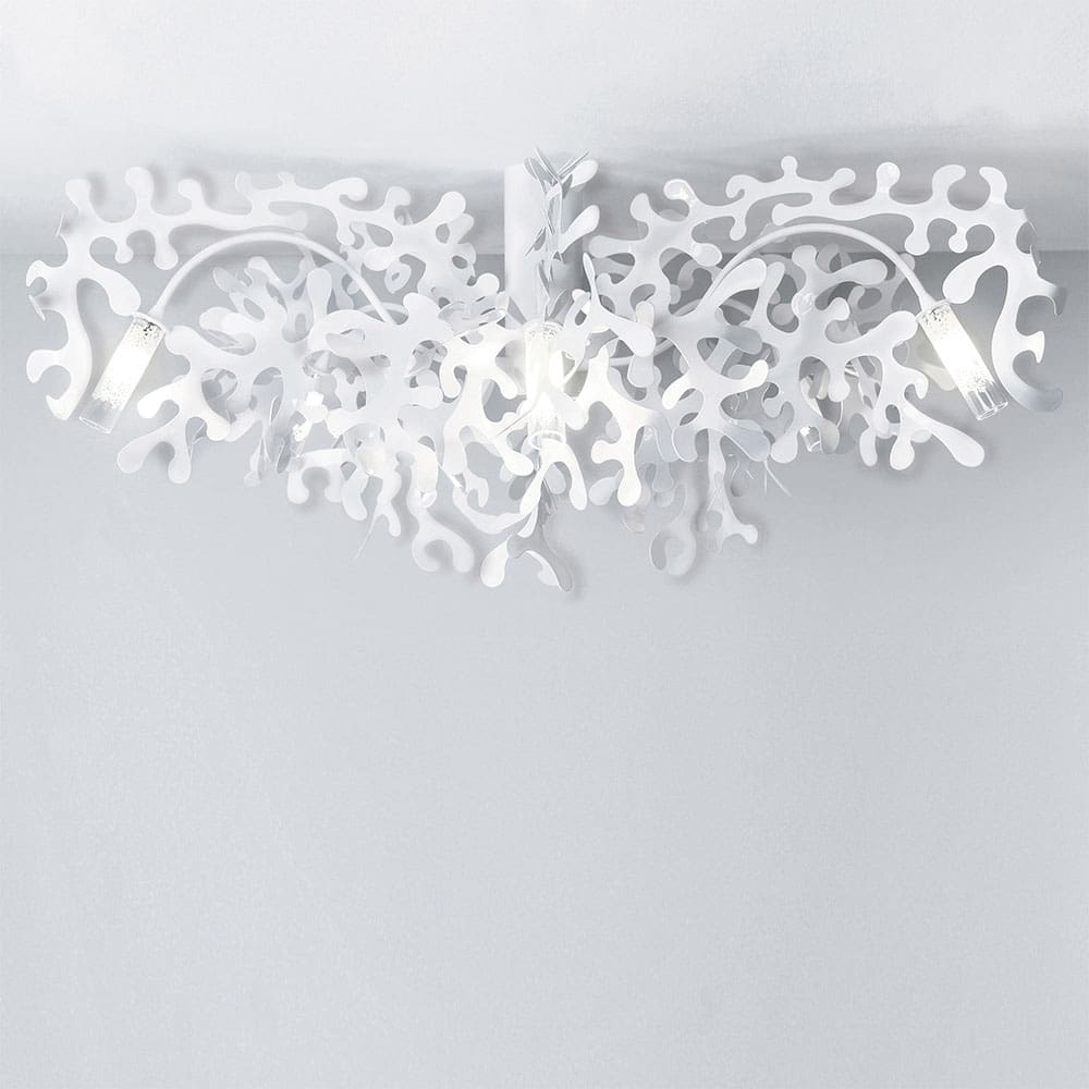 LUMEN CENTER CORAL P - glossy white