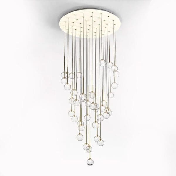 LUMEN CENTER ELETTRA 40  - ottone lucido