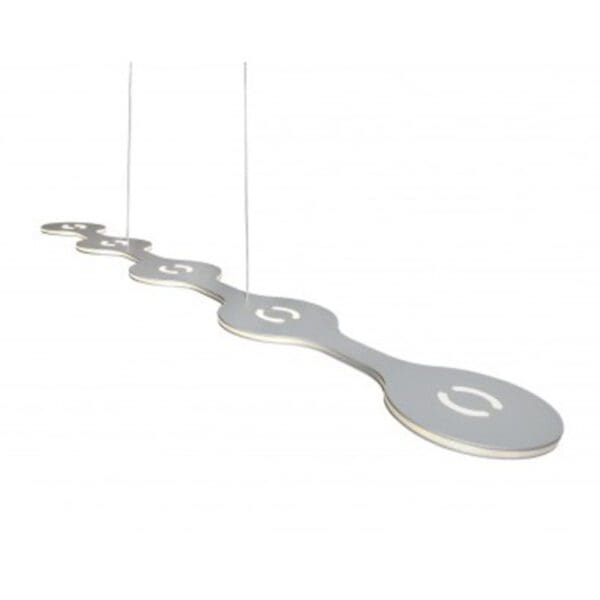 LUMEN CENTER FLAT 05 - natural anodized aluminium