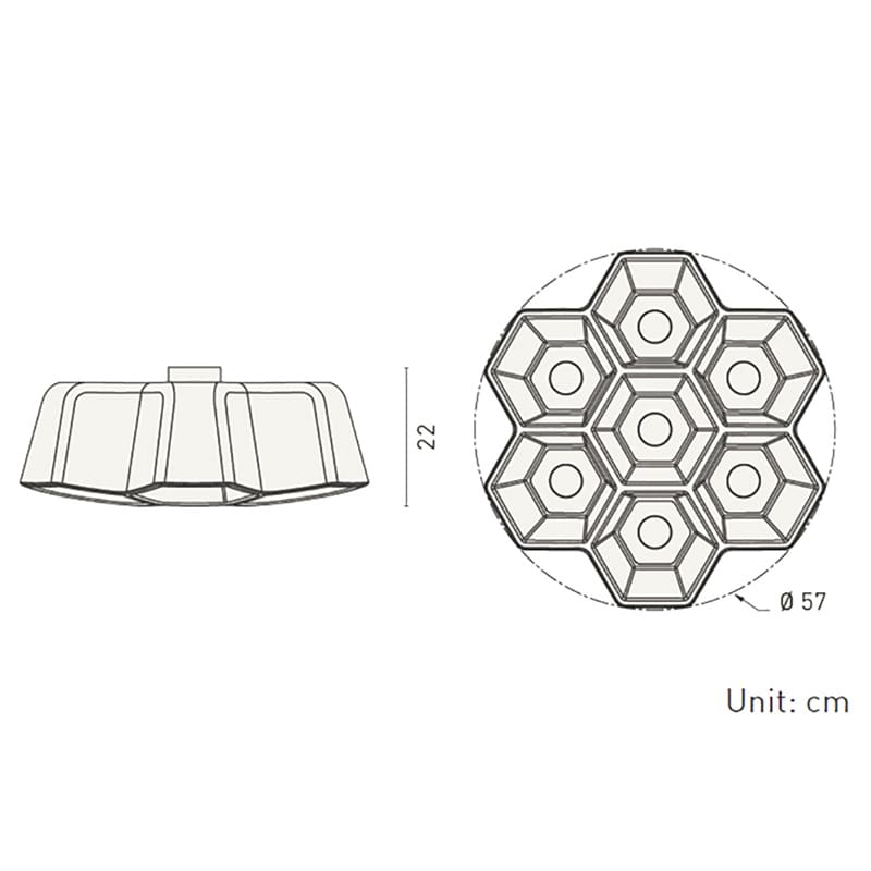 LUMEN CENTER HORNET P7 - arancio - Image 3