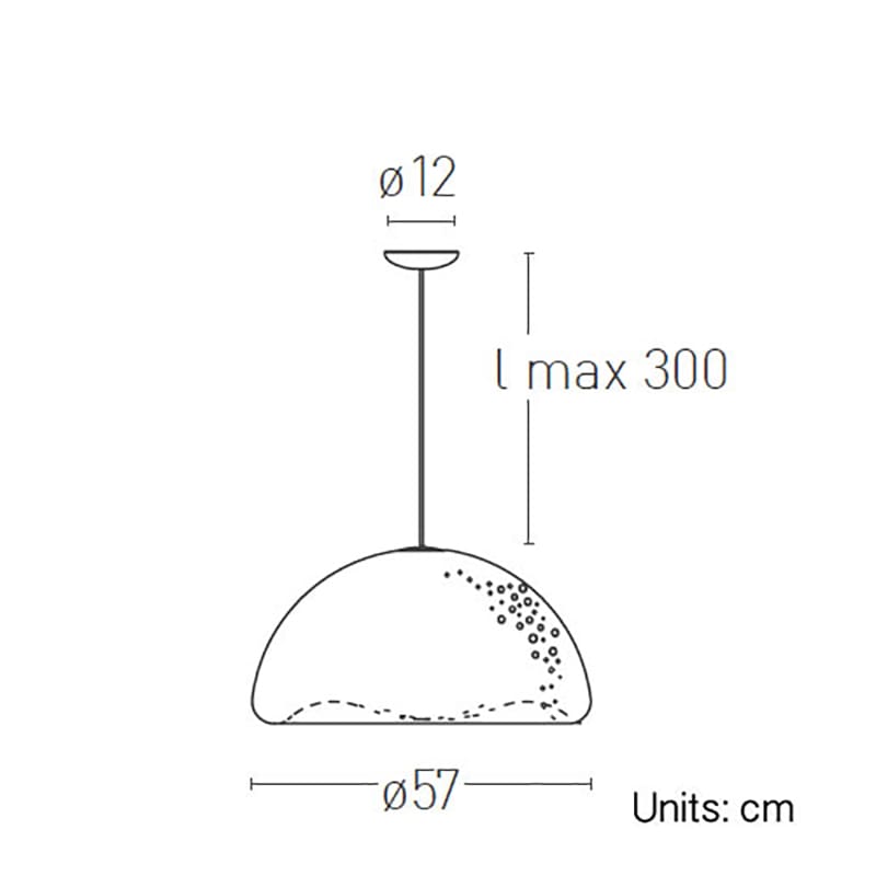 LUMEN CENTER ICELIGHT 60 SEMI - white abs - Image 3