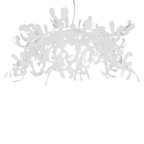 LUMEN CENTER SUPERLEAVES - glossy white