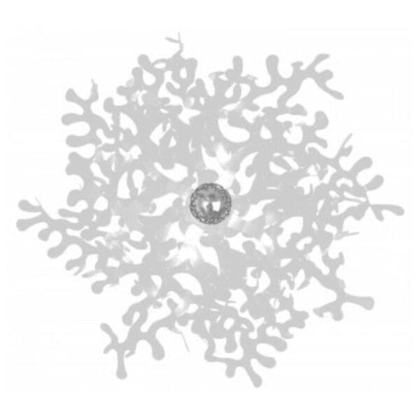 LUMEN CENTER LEAVES 21 - glossy white