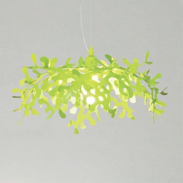 LUMEN CENTER LEAVES S - chartreuse green