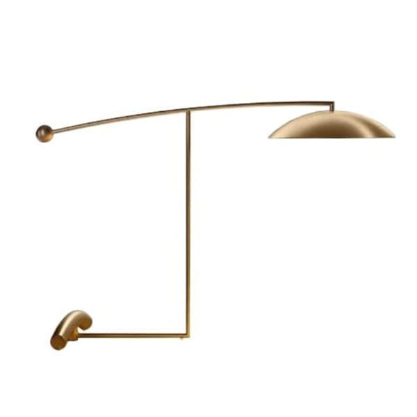 LUMEN CENTER ORBIT - oro satinato