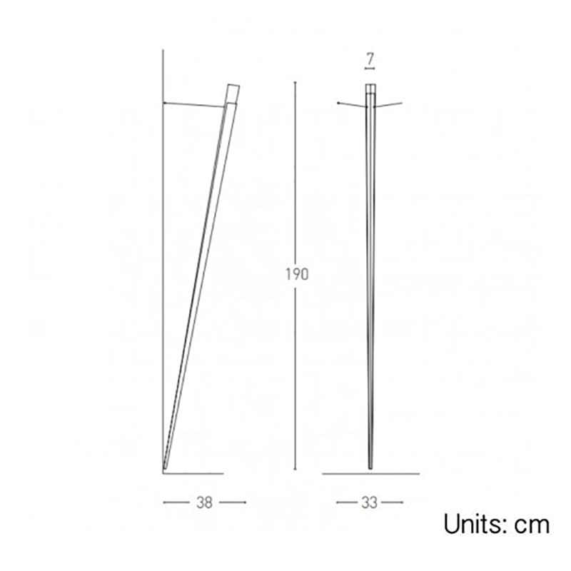 LUMEN CENTER TORCHERE - nero opaco - immagine 3