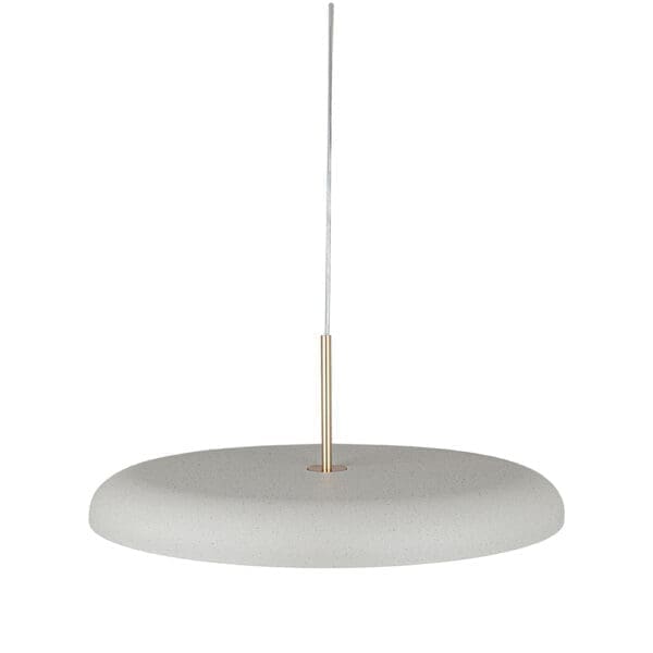 LUMEN CENTER ZERO L - gres dove-grey and gold