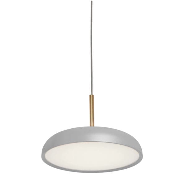 LUMEN CENTER ZERO M - gres dove-grey and gold