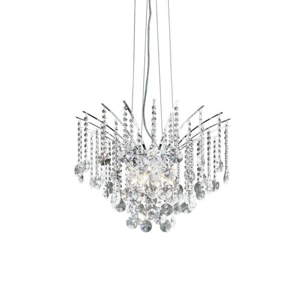 Ideal-Lux AUDI-77 SP6 - chrome and crystal