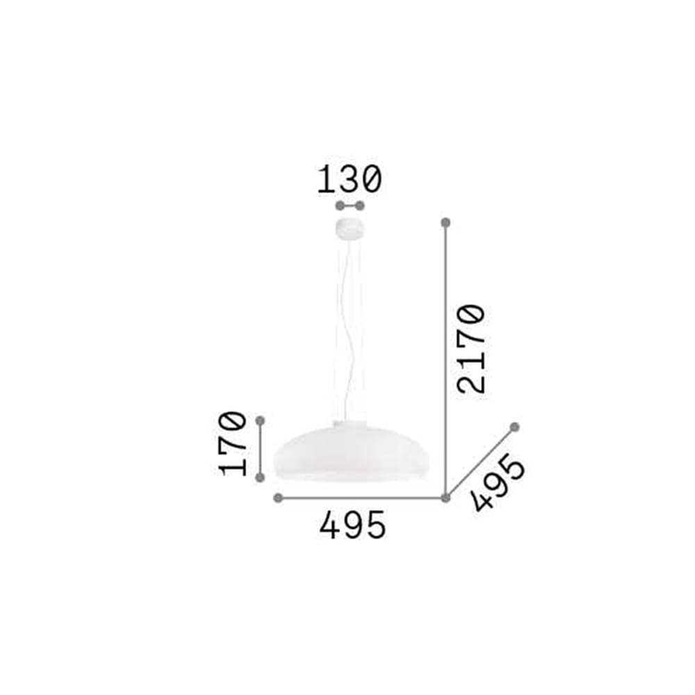 Ideal-Lux ARIA SP1 - bianco - immagine 3