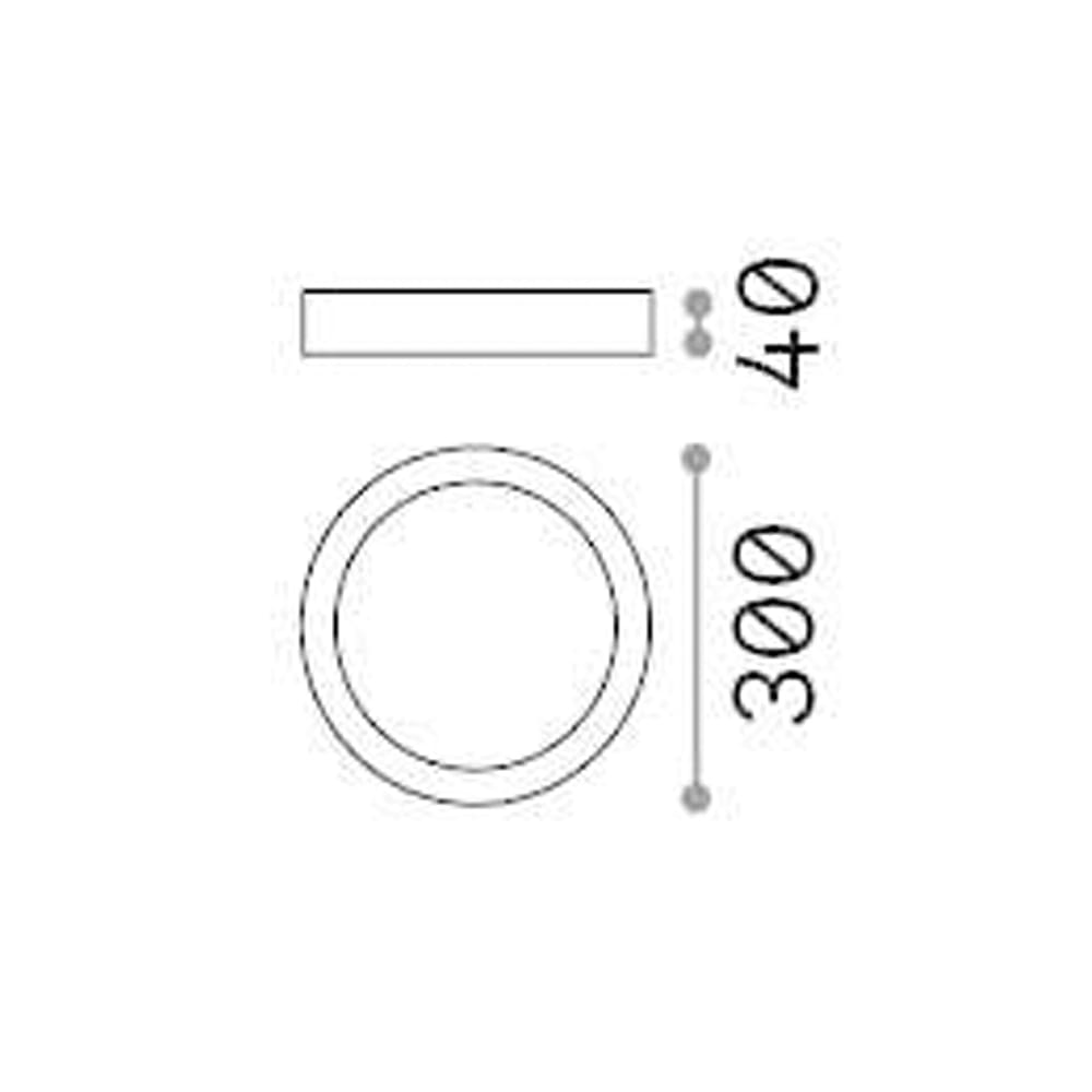 Ideal-Lux UNIVERSAL PL D30 ROUND 3000K - immagine 3