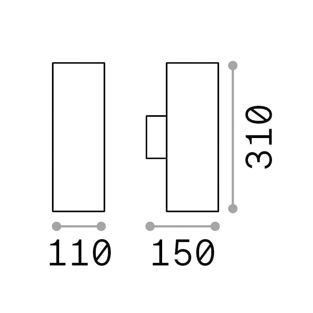 Ideal-Lux GUN AP2 BIG - coffee - immagine 3