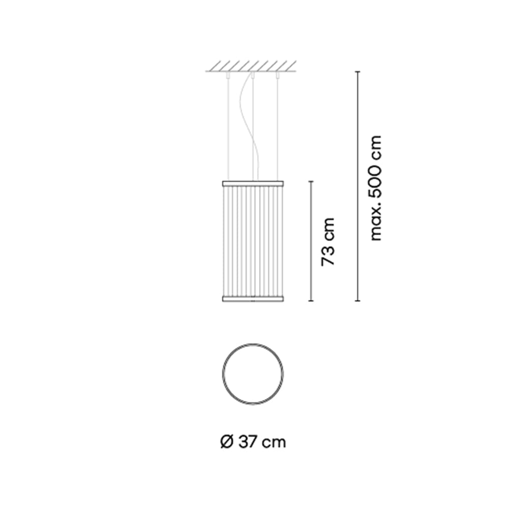 VIBIA ARRAY 1800 - Push; DALI-2, Built-in XS - beige M1 - Image 3