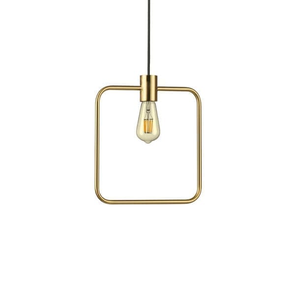 Ideal-Lux ABC SP1 SQUARE - ottone satinato