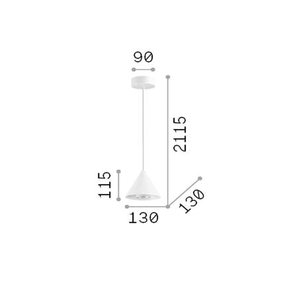 Ideal-Lux A-LINE SP1 D13 - white - Image 3