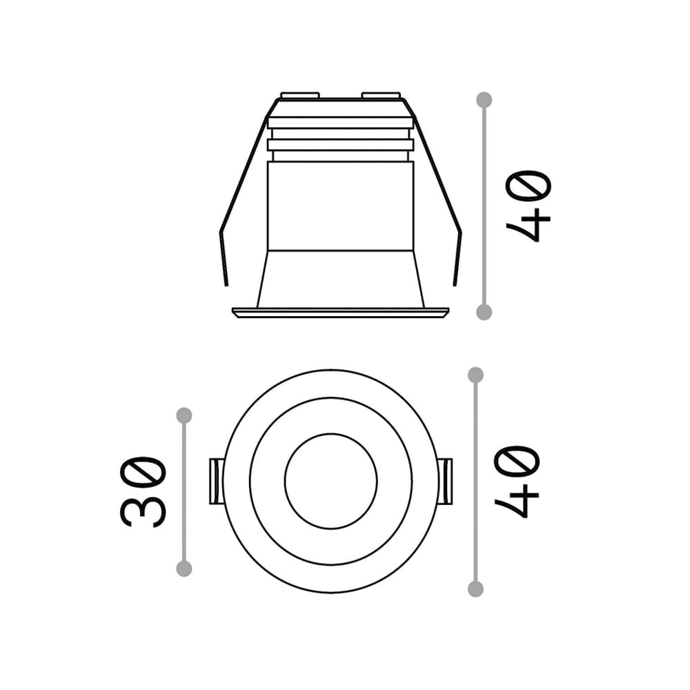 Ideal-Lux VIRUS FI - white and white - Image 3
