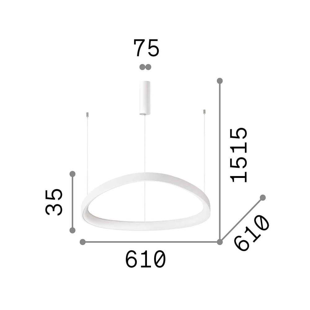 Ideal-Lux GEMINI SP D061 ON-OFF - bianco - immagine 3