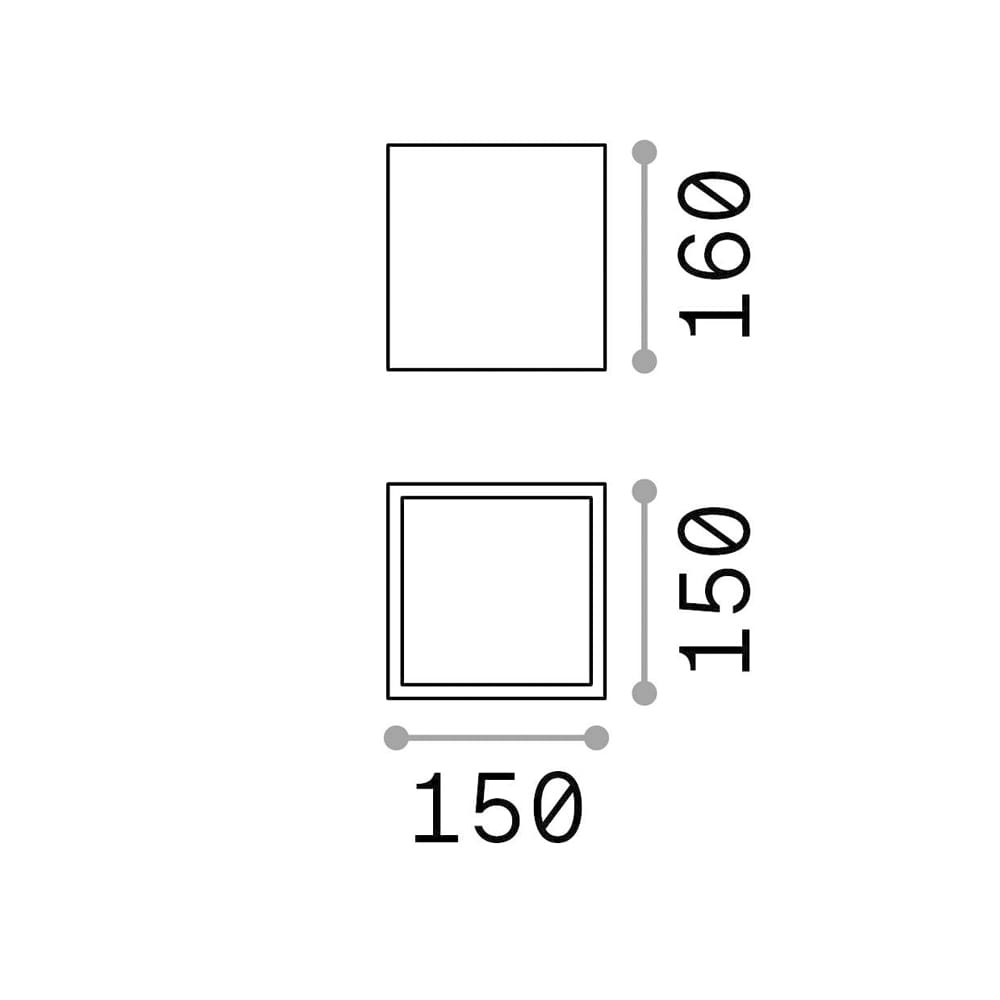 Ideal-Lux TECHO PL1 BIG - bianco - immagine 3