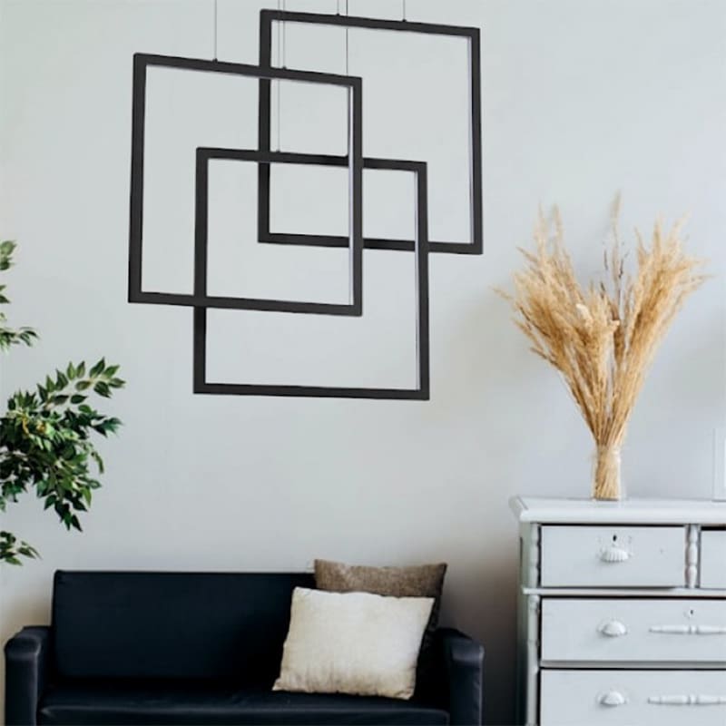 Ideal-Lux FRAME SP QUADRATO - nero - immagine 2