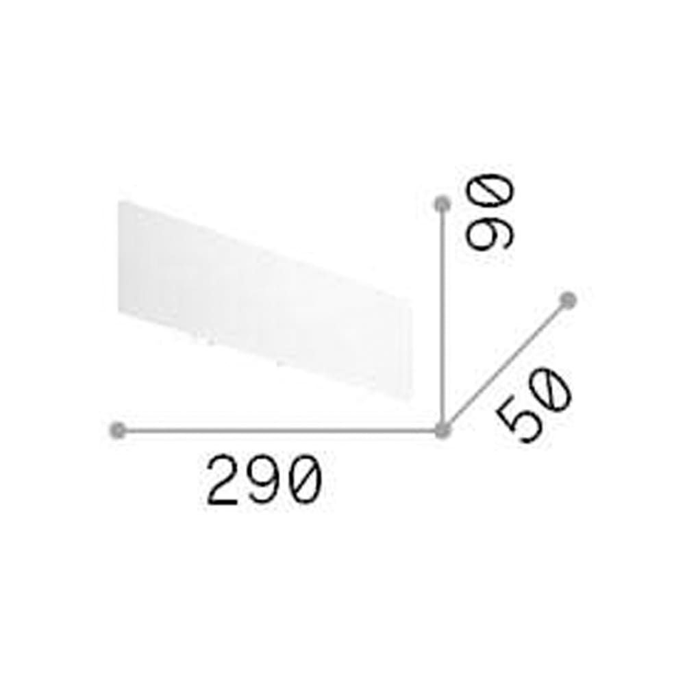 Ideal-Lux ZIG ZAG AP D29 3000K - ottone - immagine 3