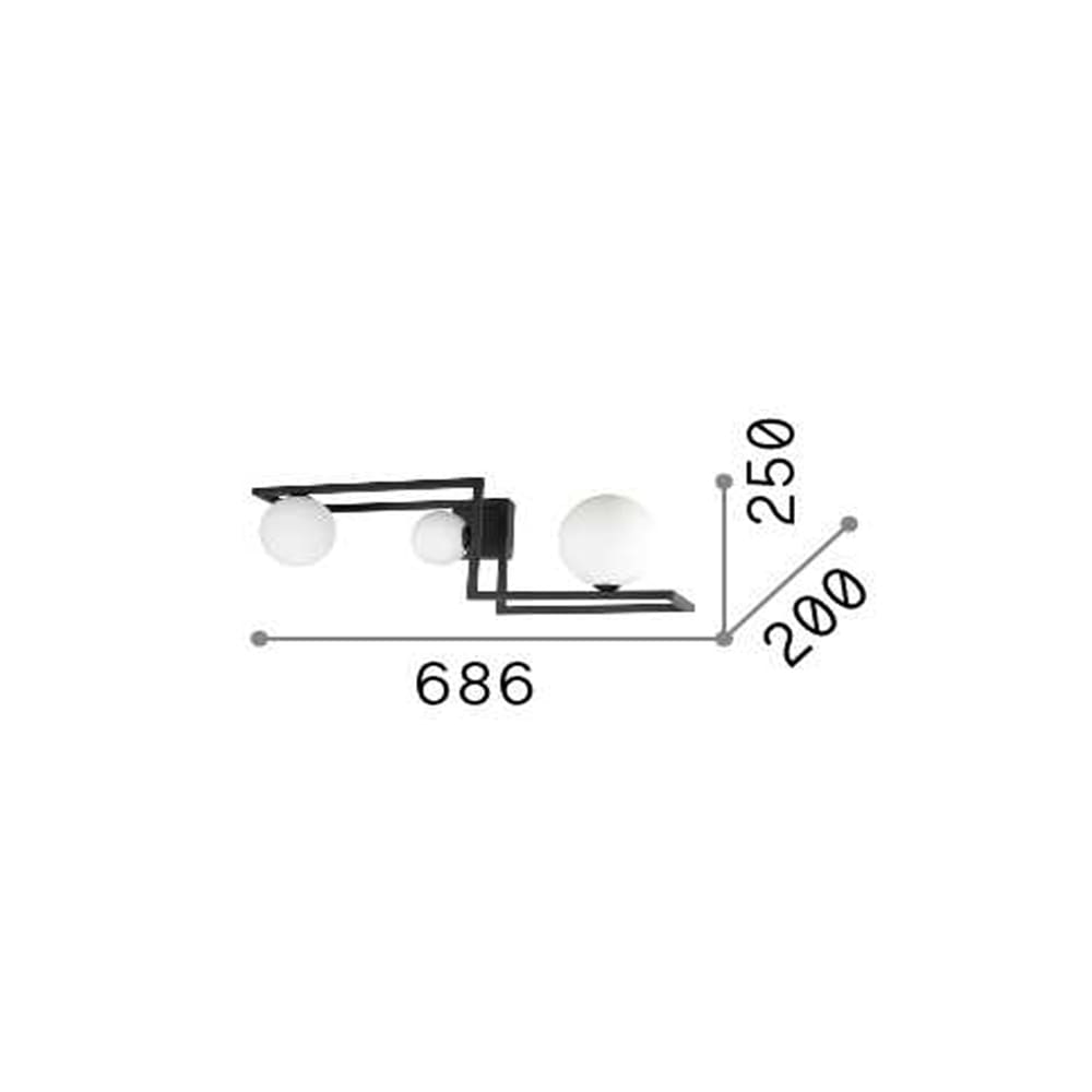 Ideal-Lux ANGOLO PL3 - ottone - immagine 3