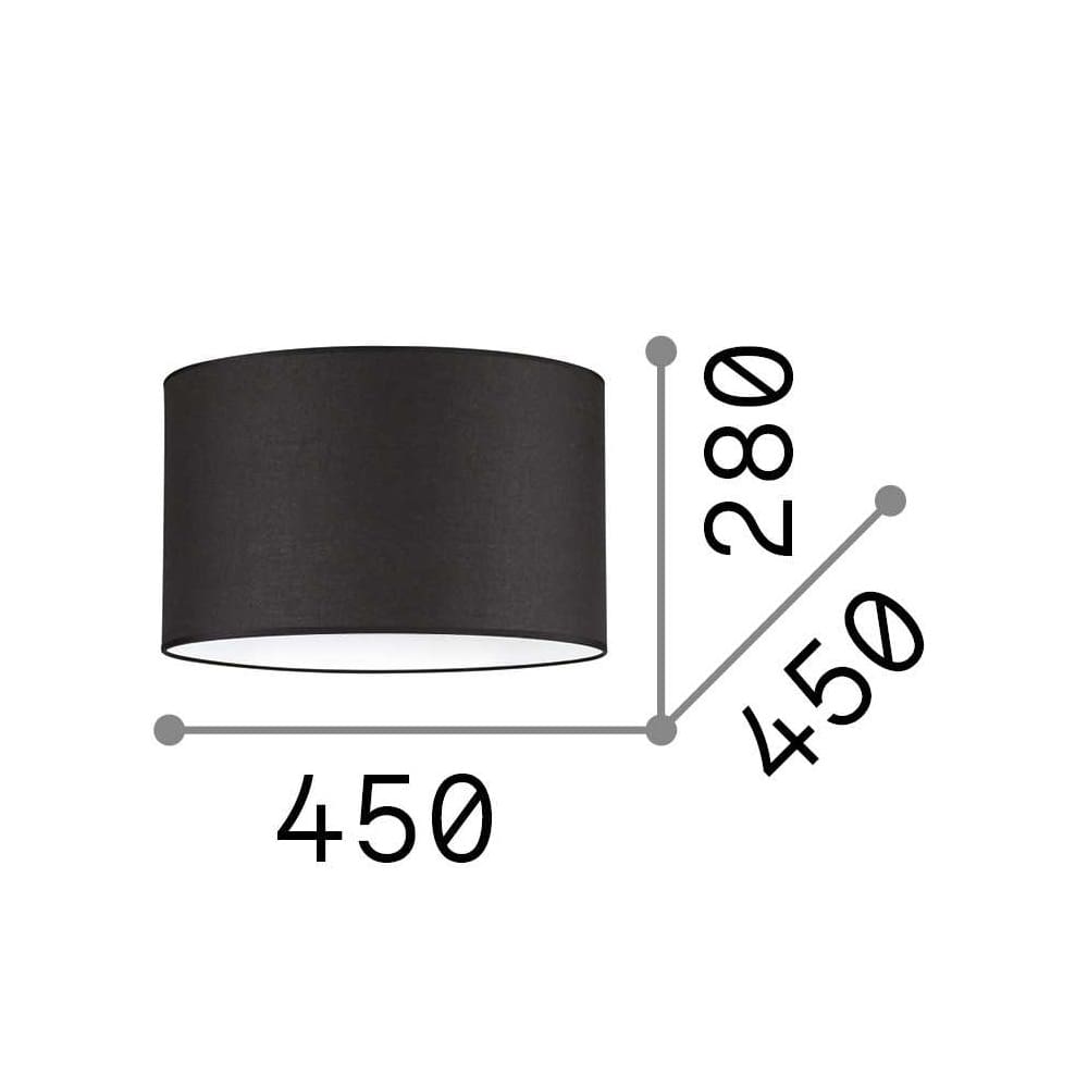 Ideal-Lux SET UP PARALUME CILINDRO D45 - tortora - immagine 3