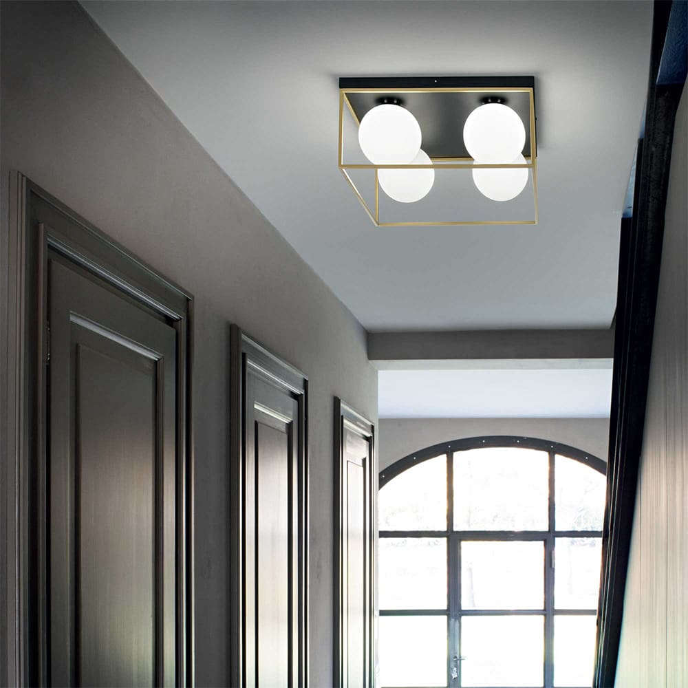 Ideal-Lux LINGOTTO PL4 - nero - immagine 2