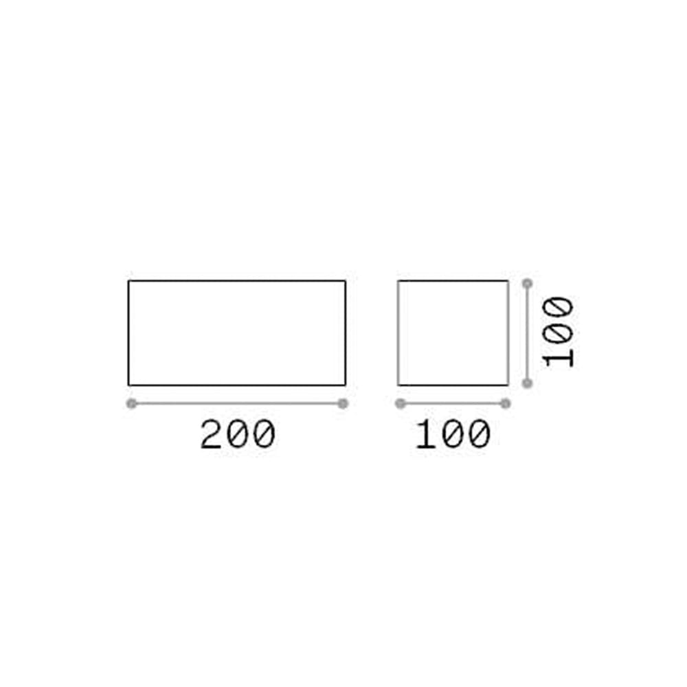 Ideal-Lux ATOM AP D20 - bianco - immagine 3