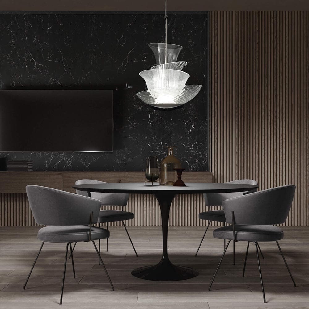 Italamp TREVI 4037/S - transparent glass and chrome - Image 2