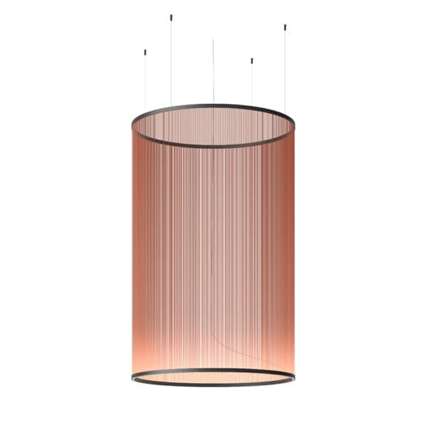 Vibia ARRAY 1845 Pulsante; DALI-2, Built-in XS - terra red