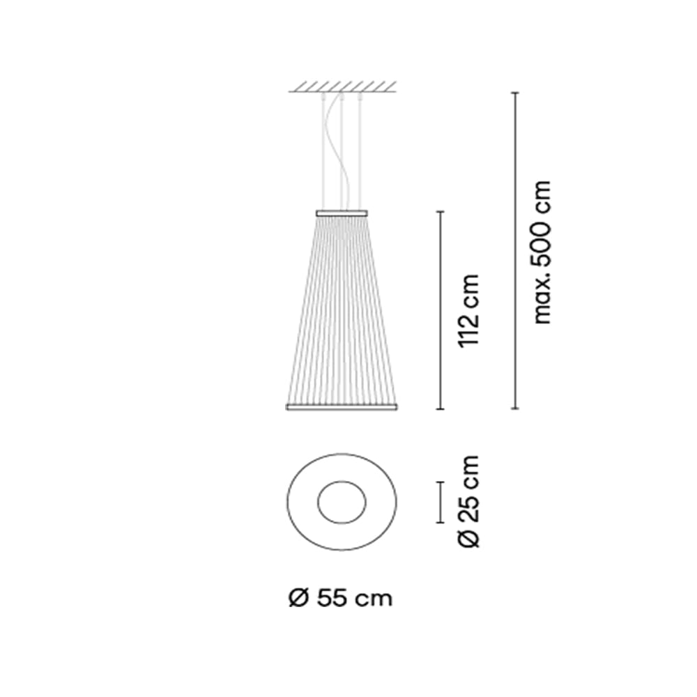 Vibia ARRAY 1855 Pulsante; DALI-2, Surface - beige M1 - immagine 3